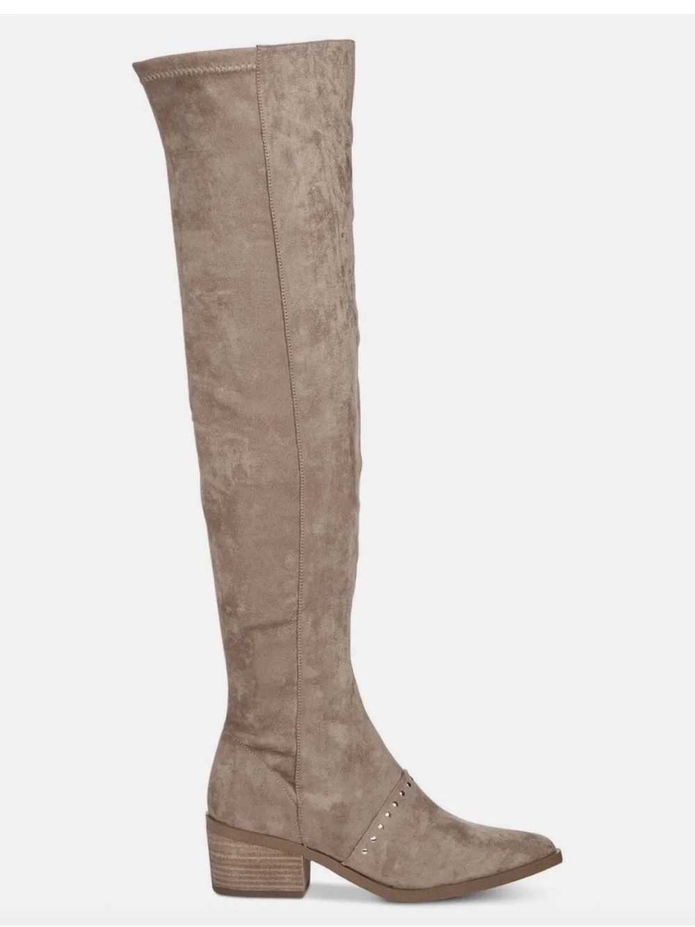 Report Women's Zaria Over The Knee Boot Taupe Size